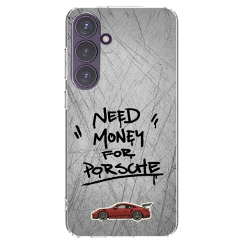 Picasee διαφανής θήκη σιλικόνης Samsung Galaxy S24+ S926B 5G - Grey Drift