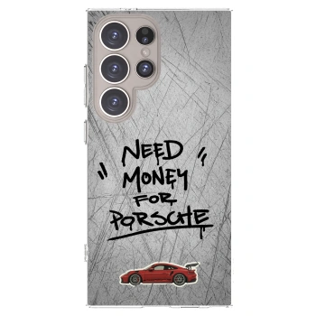 Picasee διαφανής θήκη σιλικόνης Samsung Galaxy S24 Ultra S928B 5G - Grey Drift