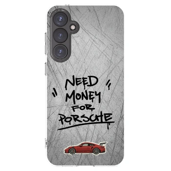Picasee διαφανής θήκη σιλικόνης Samsung Galaxy S23 FE S711B - Grey Drift