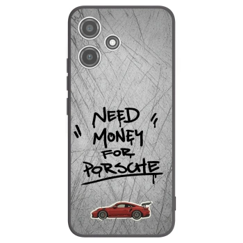 Picasee Μαύρη θήκη σιλικόνης για Xiaomi Redmi 12 5G - Grey Drift