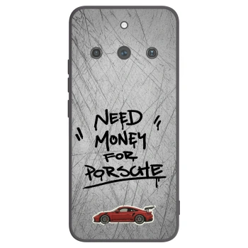 Picasee Μαύρη θήκη σιλικόνης για Realme 11 Pro+ - Grey Drift