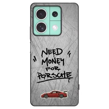 Picasee Μαύρη θήκη σιλικόνης για Xiaomi Redmi Note 13 5G - Grey Drift