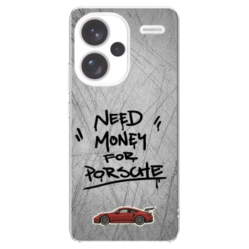 Picasee διαφανής θήκη σιλικόνης Xiaomi Redmi Note 13 Pro+ 5G - Grey Drift