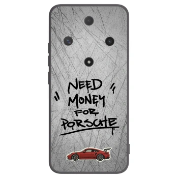 Picasee Μαύρη θήκη σιλικόνης για Honor Magic6 Lite 5G - Grey Drift
