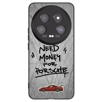 Picasee Μαύρη θήκη σιλικόνης για Xiaomi 14 Ultra - Grey Drift