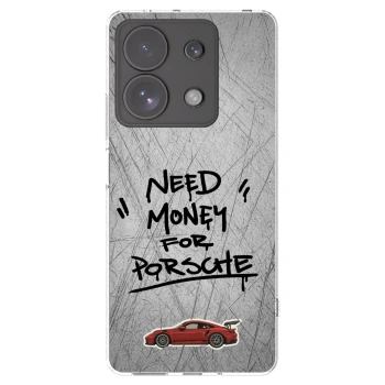 Picasee διαφανής θήκη σιλικόνης Xiaomi Redmi Note 13 Pro 4G - Grey Drift