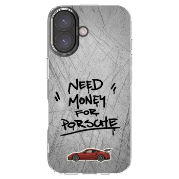 Picasee διαφανής θήκη σιλικόνης Apple iPhone 16 - Grey Drift