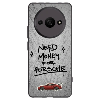 Picasee Μαύρη θήκη σιλικόνης για Xiaomi Redmi A3 - Grey Drift