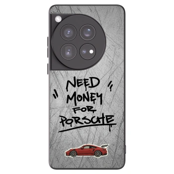 Picasee Μαύρη θήκη σιλικόνης για OnePlus 12 5G - Grey Drift