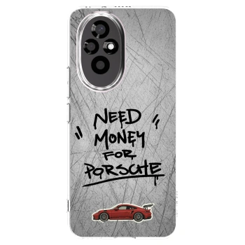 Picasee διαφανής θήκη σιλικόνης Honor 200 Pro 5G - Grey Drift