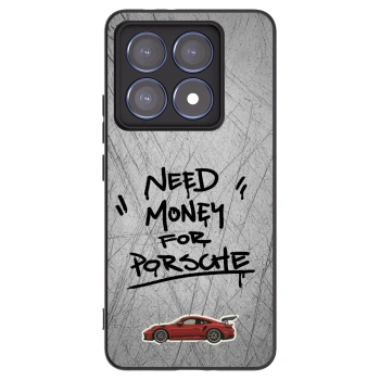 Picasee Μαύρη θήκη σιλικόνης για Xiaomi 14T Pro - Grey Drift