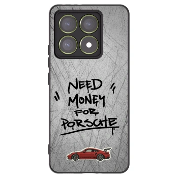 Picasee Μαύρη θήκη σιλικόνης για Xiaomi 14T - Grey Drift