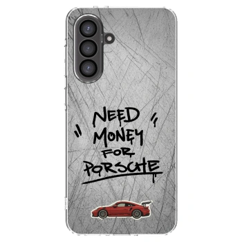 Picasee διαφανής θήκη σιλικόνης Samsung Galaxy A56 5G A566B - Grey Drift