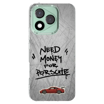 Picasee διαφανής θήκη σιλικόνης Honor 400 Lite 5G - Grey Drift
