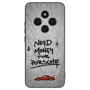 Picasee Μαύρη θήκη σιλικόνης για Xiaomi Poco C75 - Grey Drift