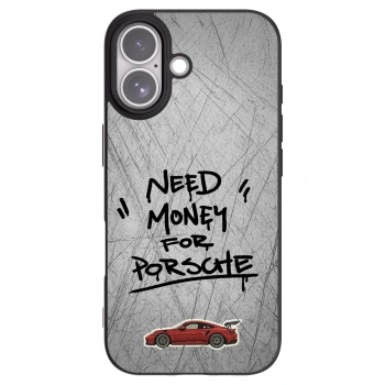 Picasee Μαύρη θήκη σιλικόνης για Apple iPhone 17 - Grey Drift