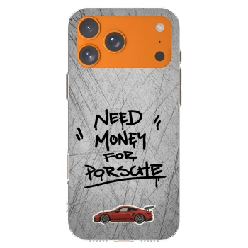 Picasee διαφανής θήκη σιλικόνης Apple iPhone 17 Pro Max - Grey Drift