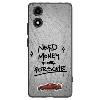 Picasee Μαύρη θήκη σιλικόνης για Motorola Moto E14 - Grey Drift