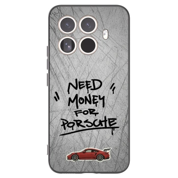 Picasee Μαύρη θήκη σιλικόνης για Xiaomi 15T Pro - Grey Drift