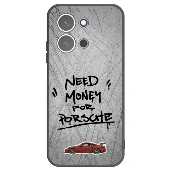 Picasee Μαύρη θήκη σιλικόνης για Xiaomi Redmi 15C 5G - Grey Drift