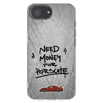 Picasee διαφανής θήκη σιλικόνης Apple iPhone 17e - Grey Drift