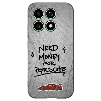 Picasee Μαύρη θήκη σιλικόνης για Xiaomi 17 - Grey Drift