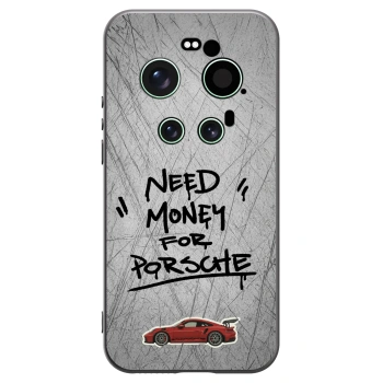 Picasee Μαύρη θήκη σιλικόνης για Xiaomi 17 Ultra - Grey Drift