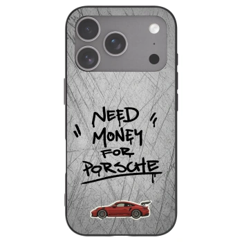 Picasee Μαύρη θήκη σιλικόνης για Apple iPhone 18 Pro - Grey Drift