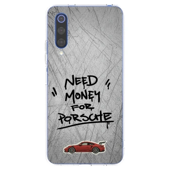 Picasee διαφανής θήκη σιλικόνης Xiaomi Mi 9 SE - Grey Drift