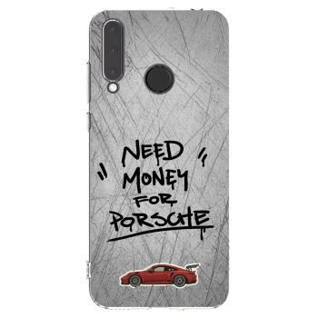 Picasee διαφανής θήκη σιλικόνης Honor 20 Lite - Grey Drift
