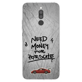 Picasee διαφανής θήκη σιλικόνης Xiaomi Redmi 8 - Grey Drift