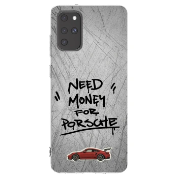 Picasee διαφανής θήκη σιλικόνης Samsung Galaxy S20+ G985F - Grey Drift