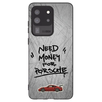 Picasee Μαύρη θήκη σιλικόνης για Samsung Galaxy S20 Ultra 5G G988F - Grey Drift