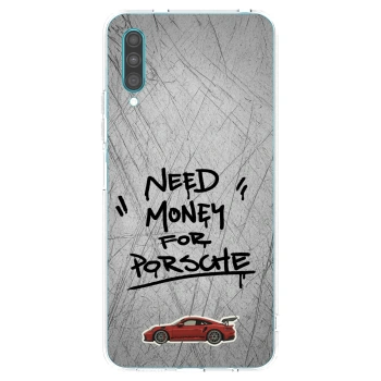 Picasee διαφανής θήκη σιλικόνης Samsung Galaxy A30s A307F - Grey Drift