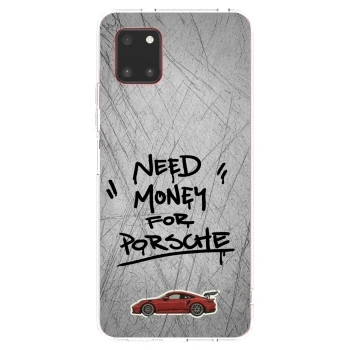 Picasee διαφανής θήκη σιλικόνης Samsung Galaxy Note 10 Lite N770F - Grey Drift