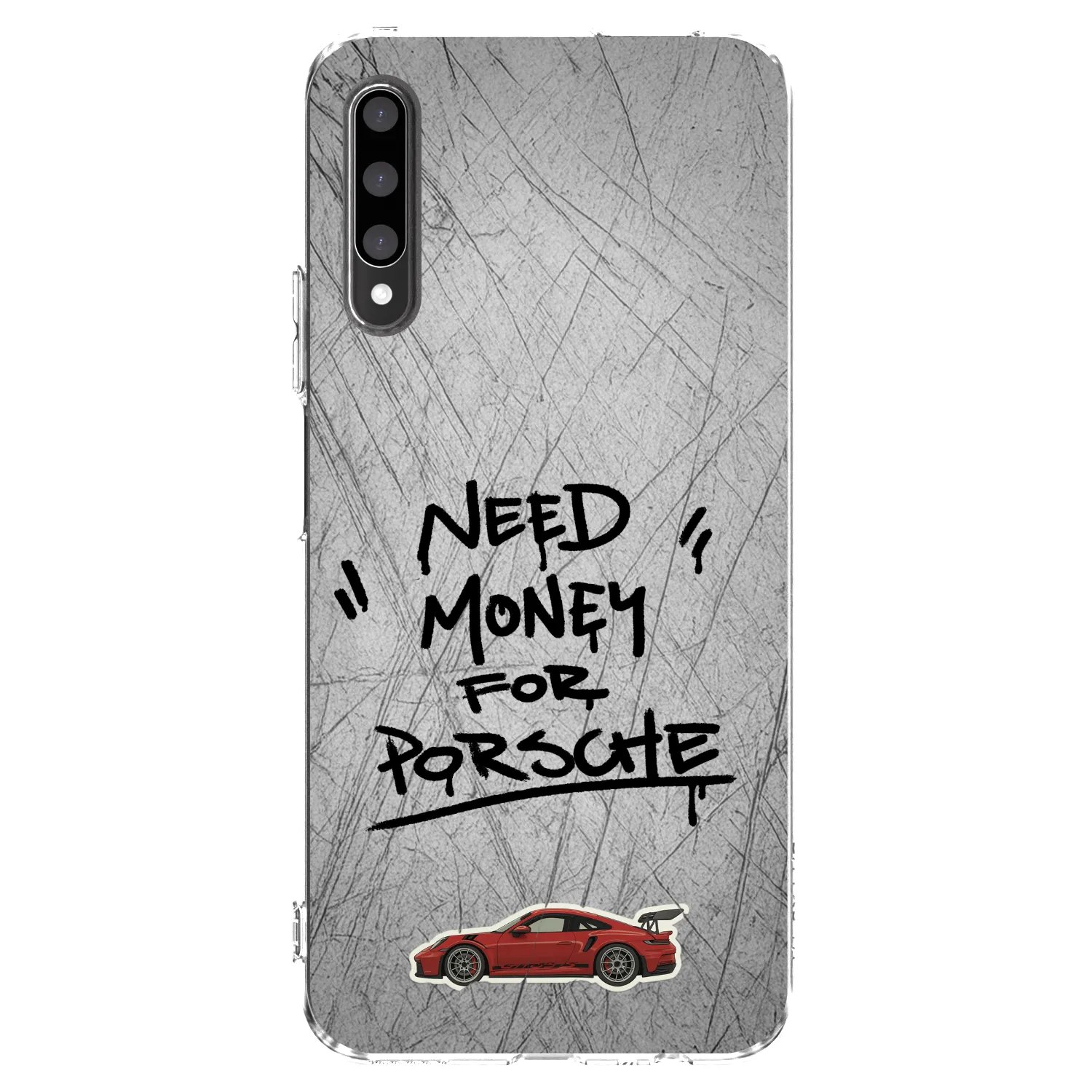 Picasee διαφανής θήκη σιλικόνης Honor 9X Pro - Grey Drift