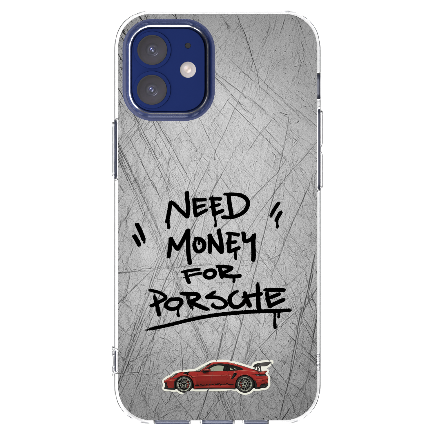 Picasee διαφανής θήκη σιλικόνης Apple iPhone 12 mini - Grey Drift