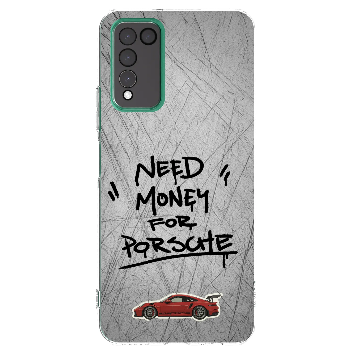 Picasee διαφανής θήκη σιλικόνης Honor 10X Lite - Grey Drift
