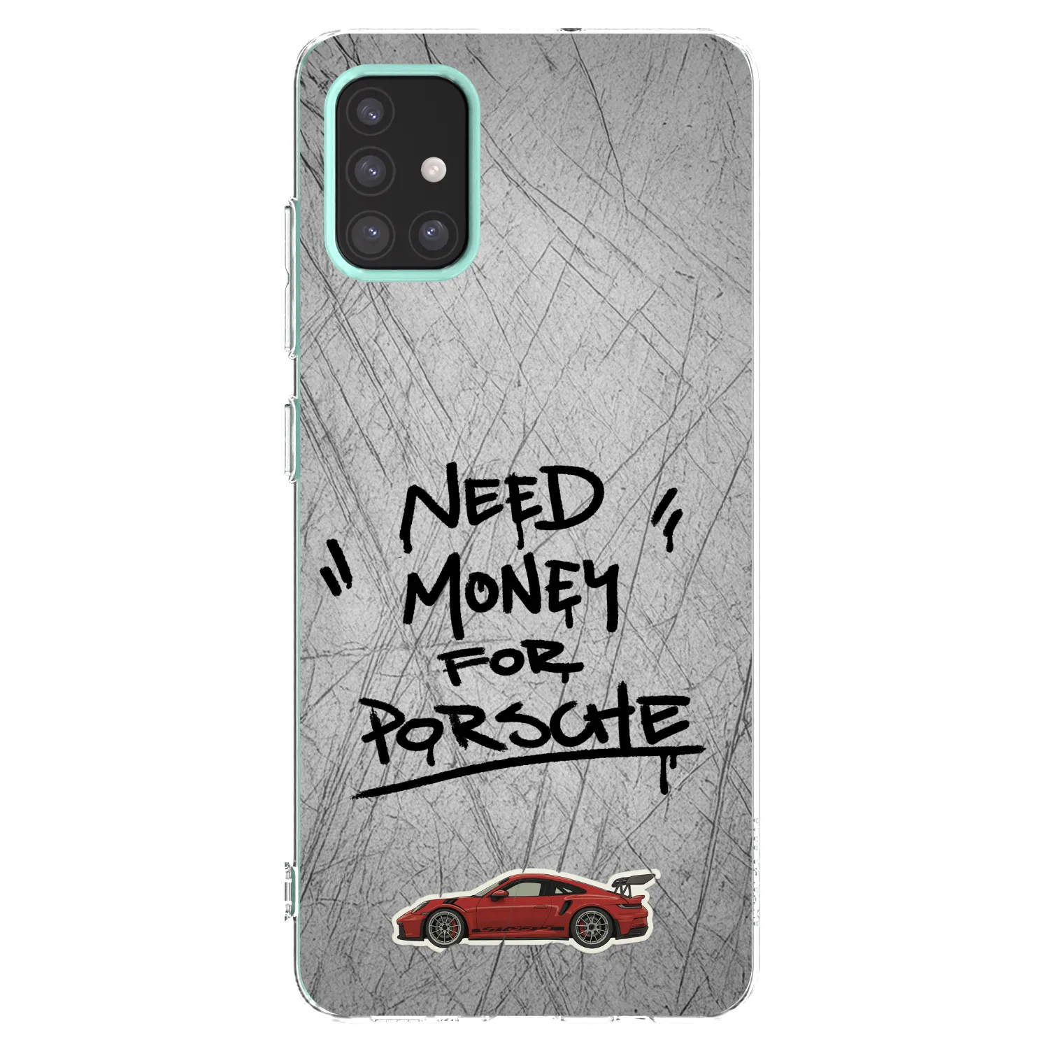 Picasee διαφανής θήκη σιλικόνης Samsung Galaxy M31s - Grey Drift