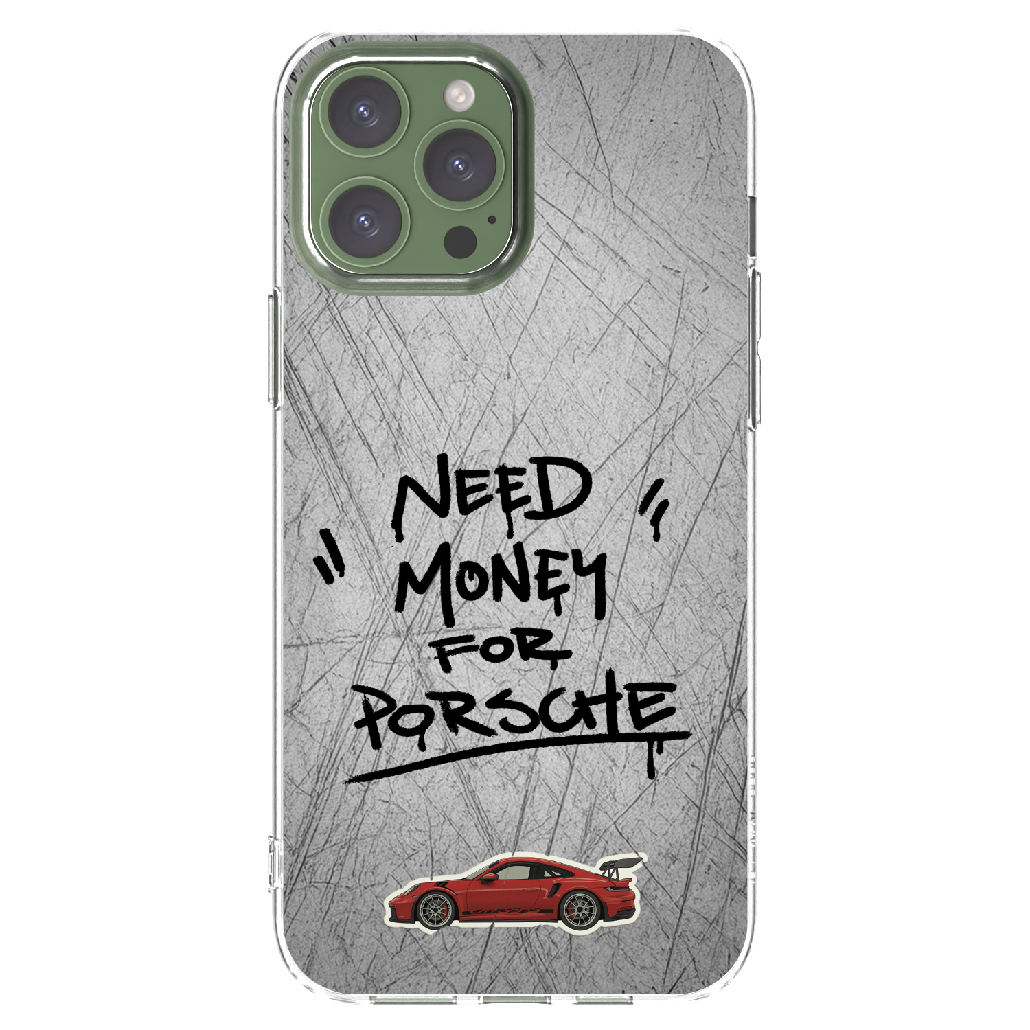 Picasee διαφανής θήκη σιλικόνης Apple iPhone 13 Pro Max - Grey Drift