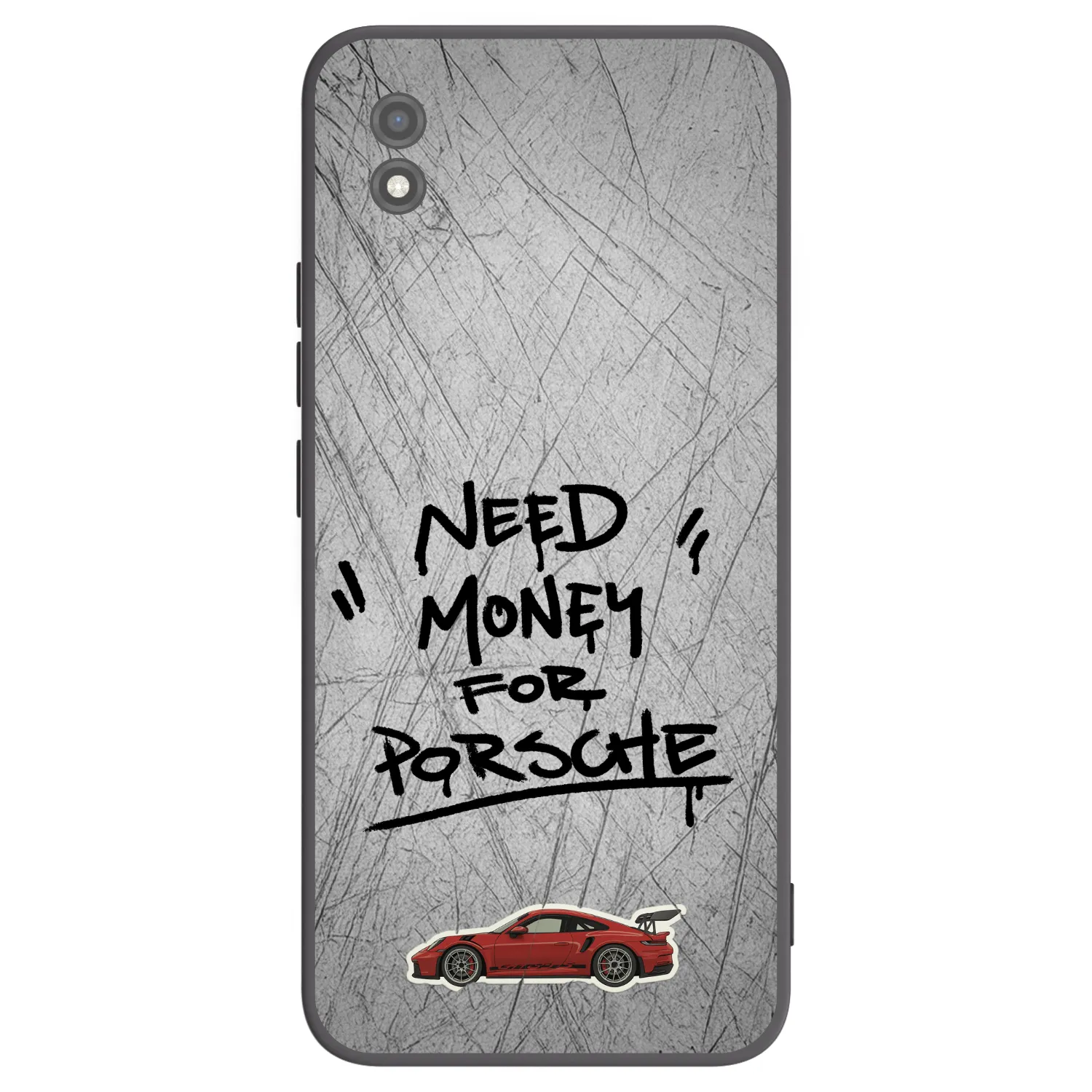 Picasee Μαύρη θήκη σιλικόνης για Realme C11 (2021) - Grey Drift