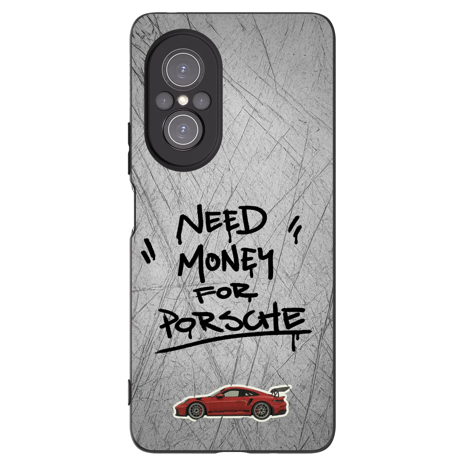 Picasee Μαύρη θήκη σιλικόνης για Huawei Nova 9 SE - Grey Drift