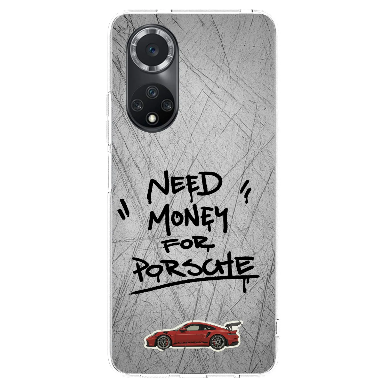 Picasee διαφανής θήκη σιλικόνης Huawei Nova 9 SE - Grey Drift