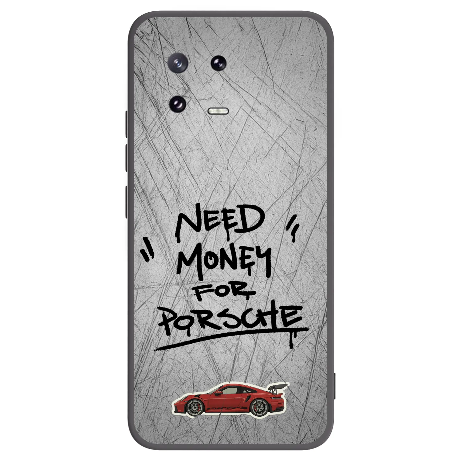 Picasee Μαύρη θήκη σιλικόνης για Xiaomi 13 Pro - Grey Drift