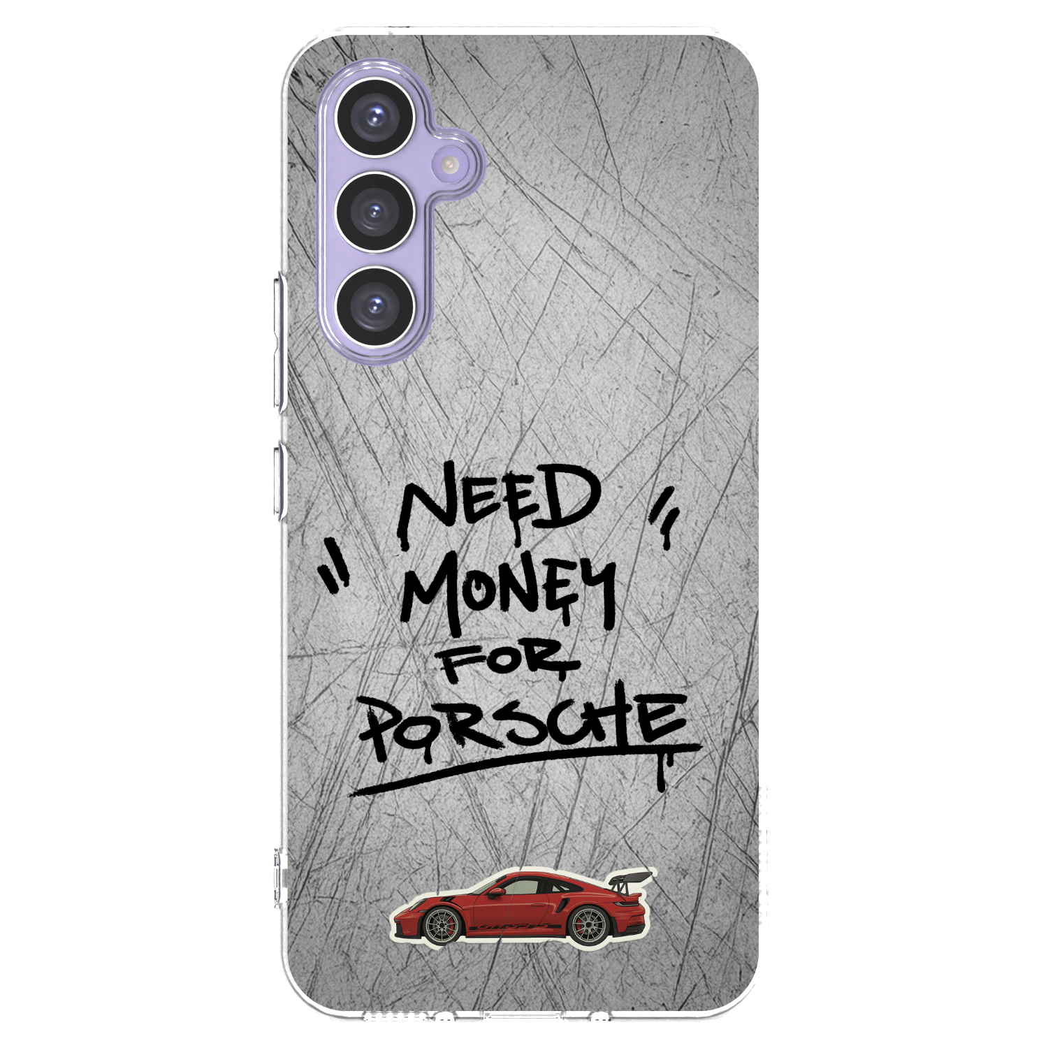 Picasee διαφανής θήκη σιλικόνης Samsung Galaxy A54 5G A546B - Grey Drift