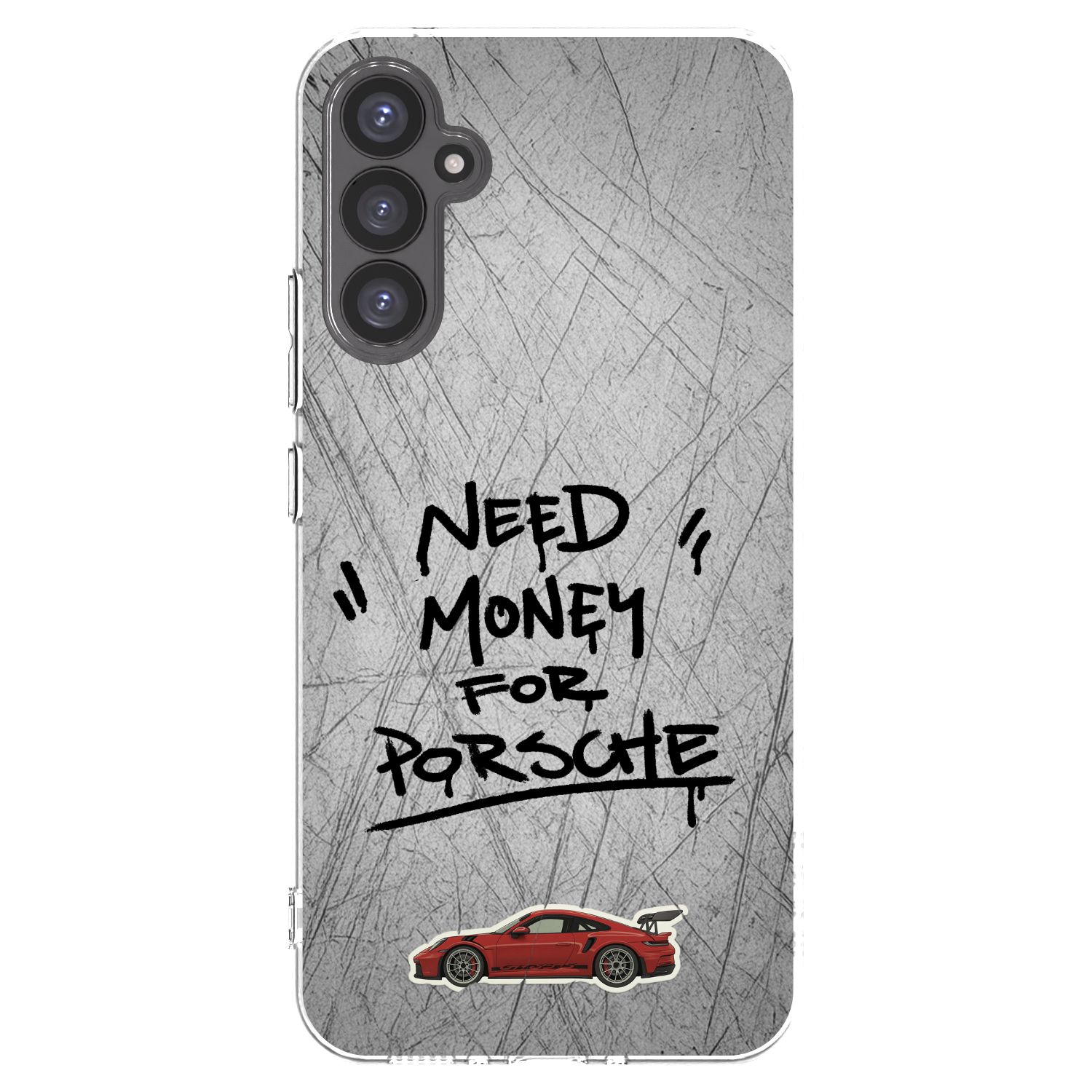 Picasee διαφανής θήκη σιλικόνης Samsung Galaxy A34 5G A346B - Grey Drift