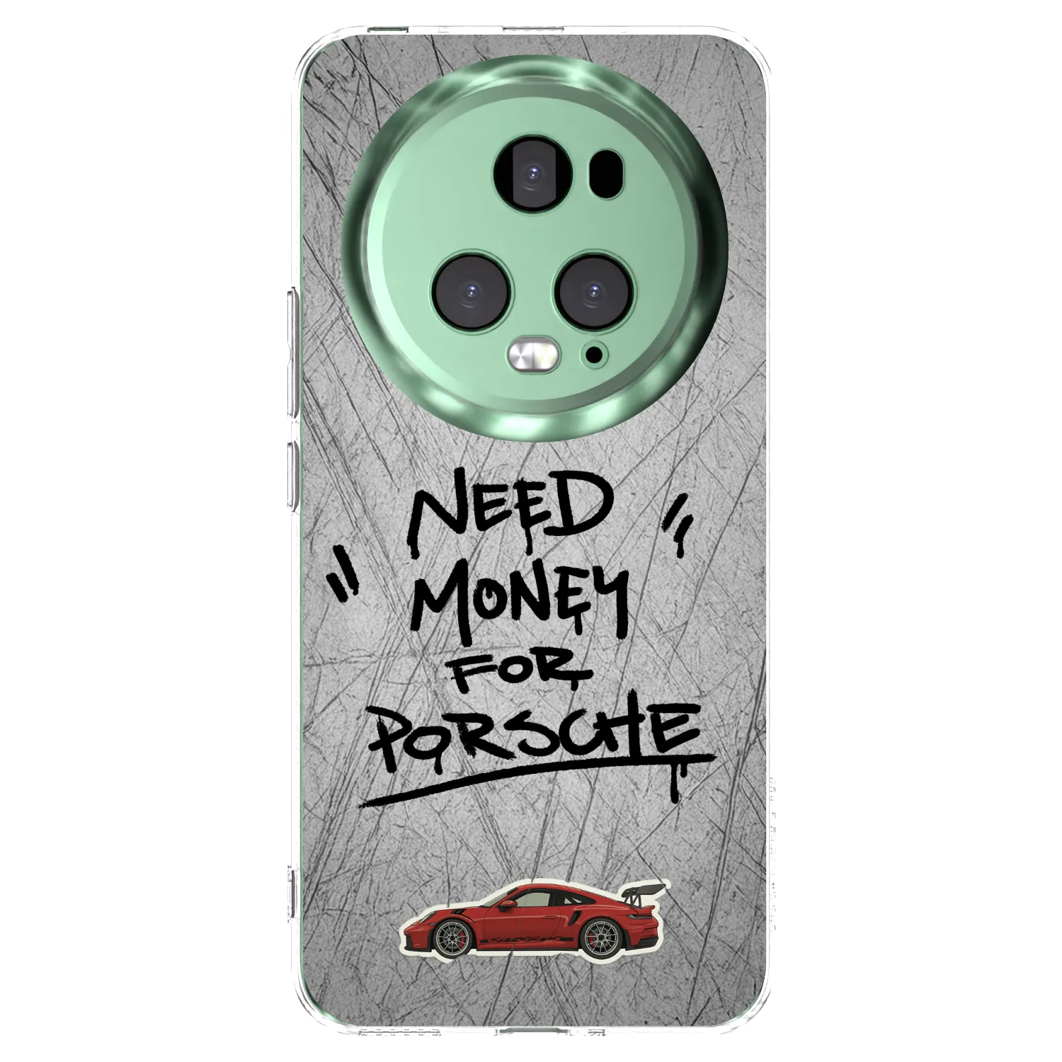 Picasee διαφανής θήκη σιλικόνης Honor Magic5 Pro - Grey Drift