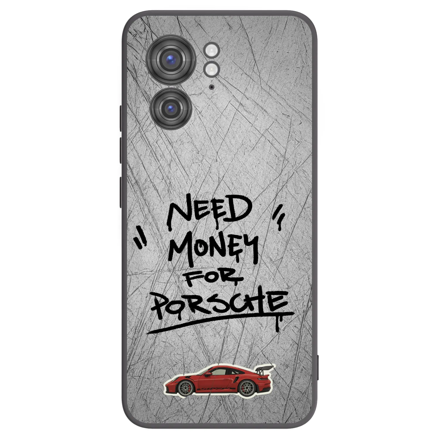 Picasee Μαύρη θήκη σιλικόνης για Motorola Edge 40 - Grey Drift