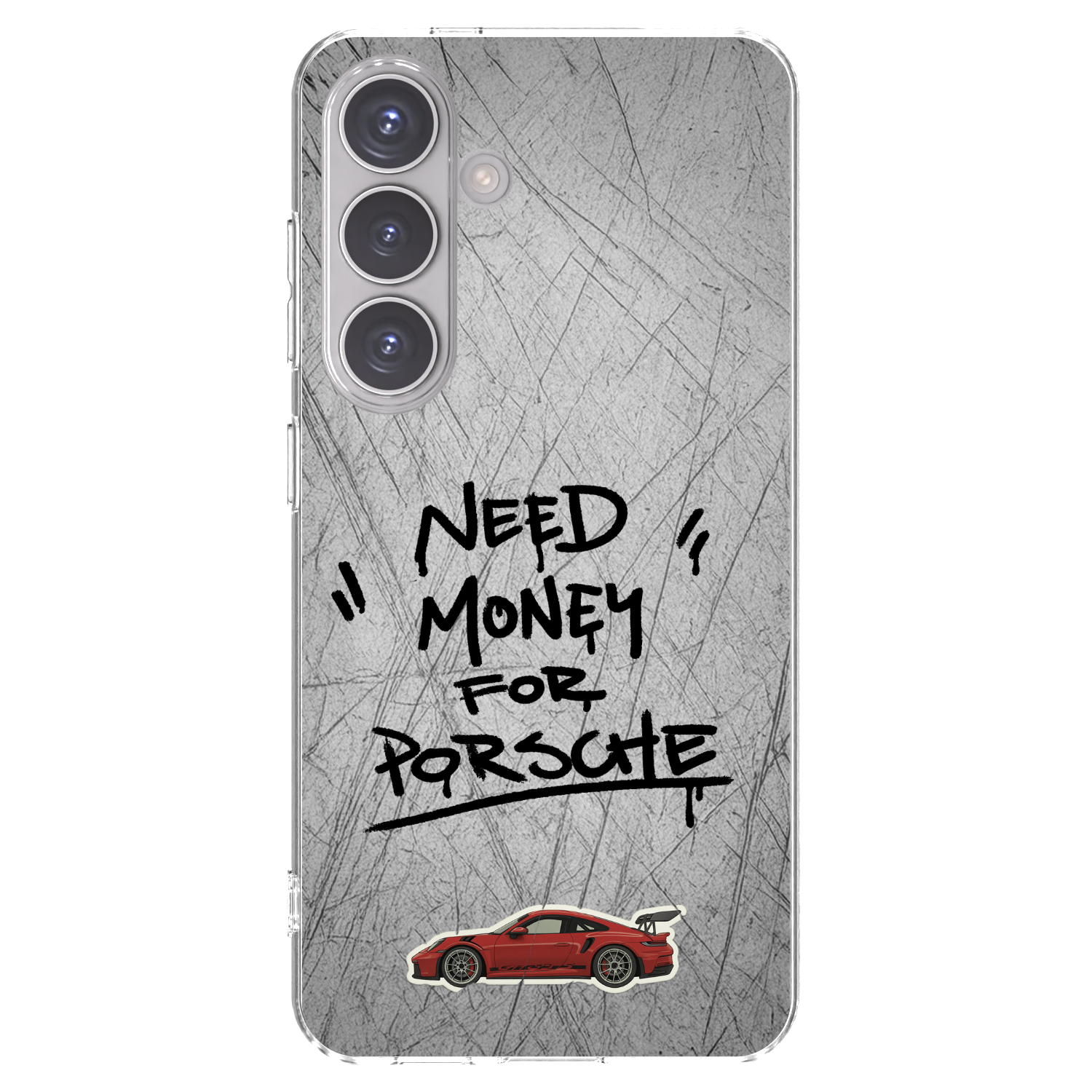Picasee διαφανής θήκη σιλικόνης Samsung Galaxy S24 S921B 5G - Grey Drift