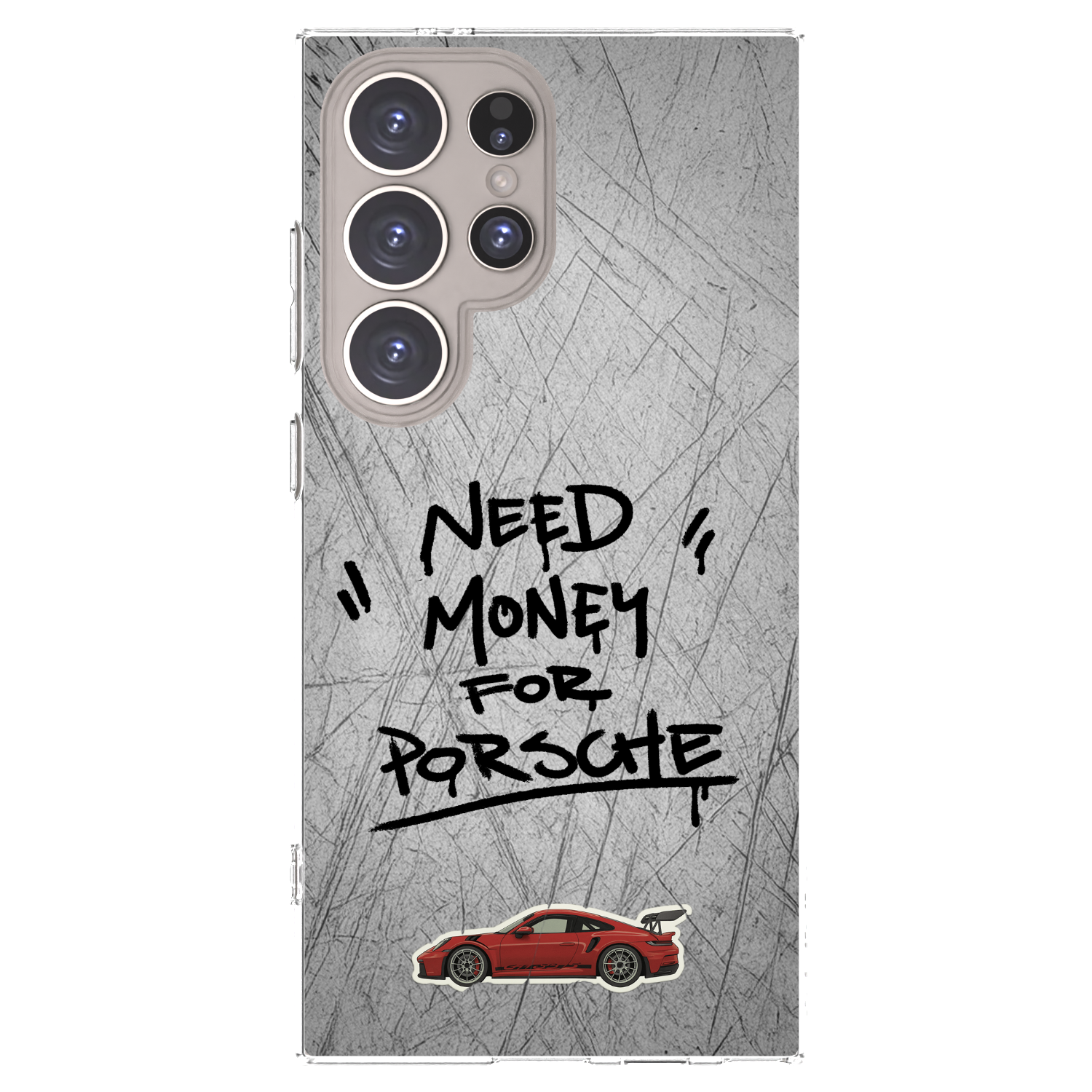 Picasee διαφανής θήκη σιλικόνης Samsung Galaxy S24 Ultra S928B 5G - Grey Drift
